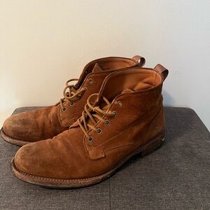 rag & bone Men's Tan Suede Chukka Boots